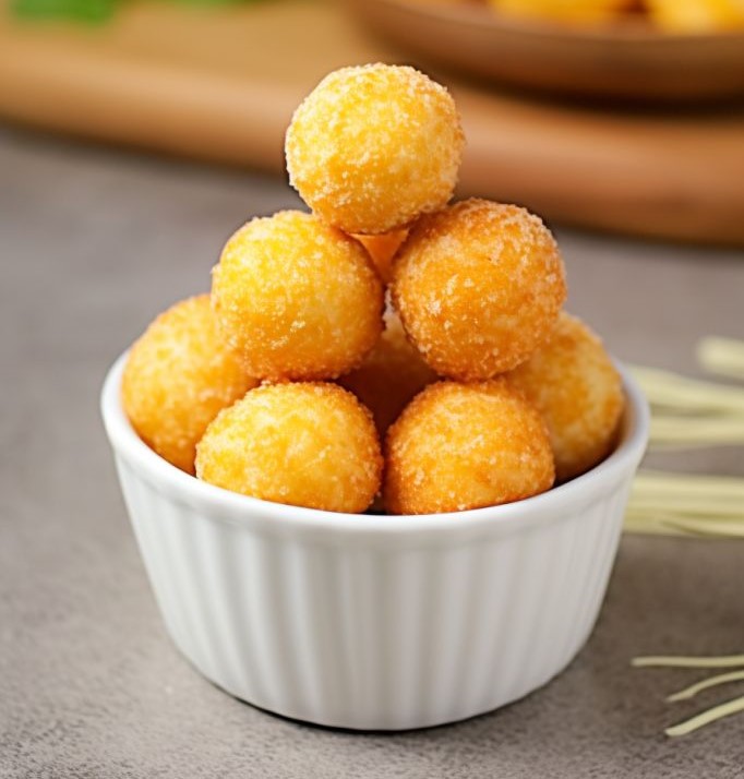 Resep Cheese Ball Bola-bola kentang isi keju yang lumer dan renyah di luar!